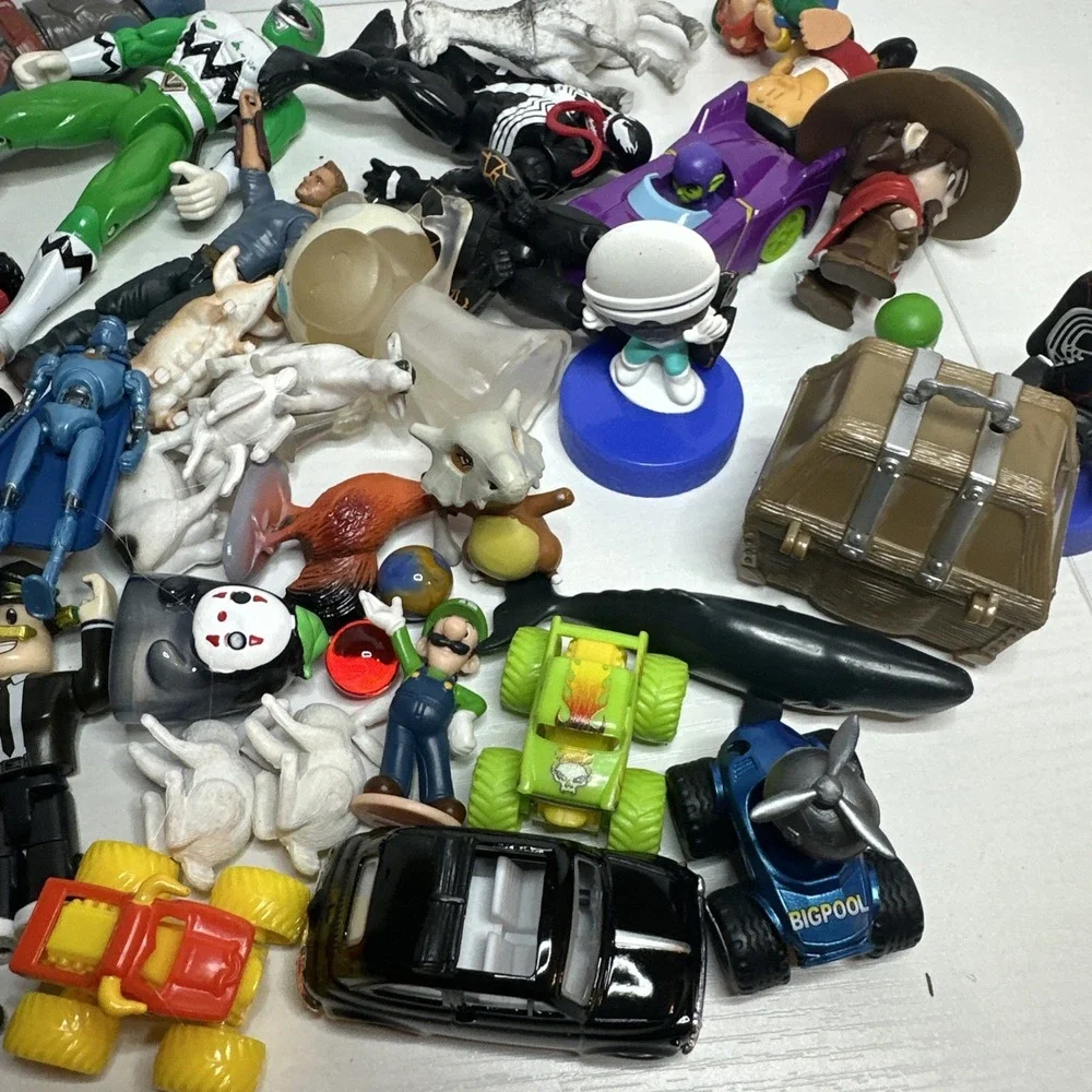 Boys Toys Junk Drawer Lot Figures Accessories More Lot